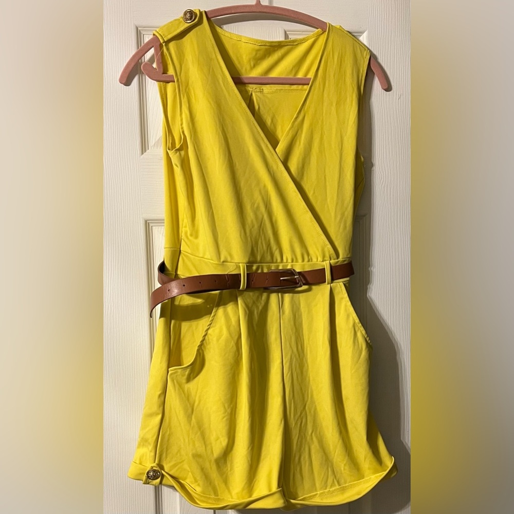 Yellow Romper XL